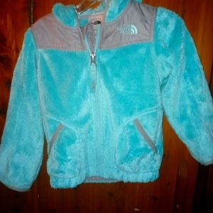 Blue North Face jacket 18-24months